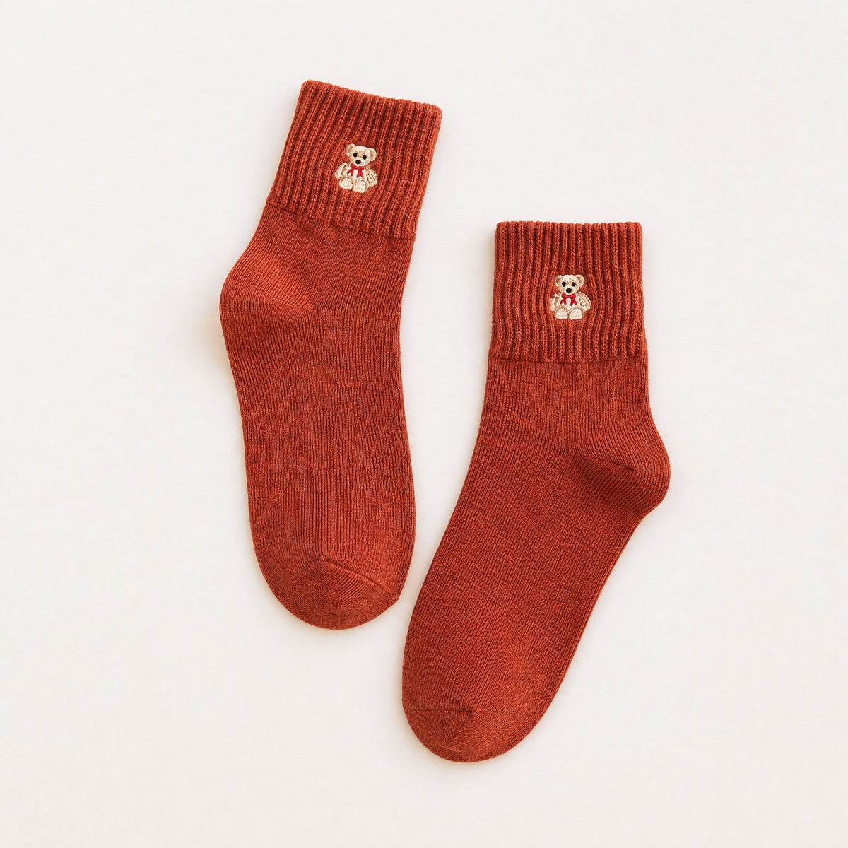 Little Teddy Bear Socks