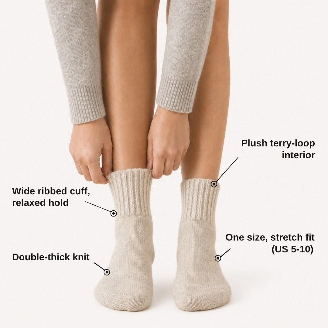 Sweater Socks - The Coziest Slouchy Boot Socks (1 Pair)