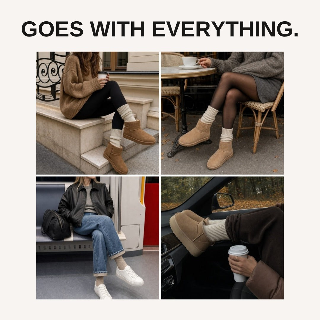 Sweater Socks - The Coziest Slouchy Boot Socks (1 Pair)